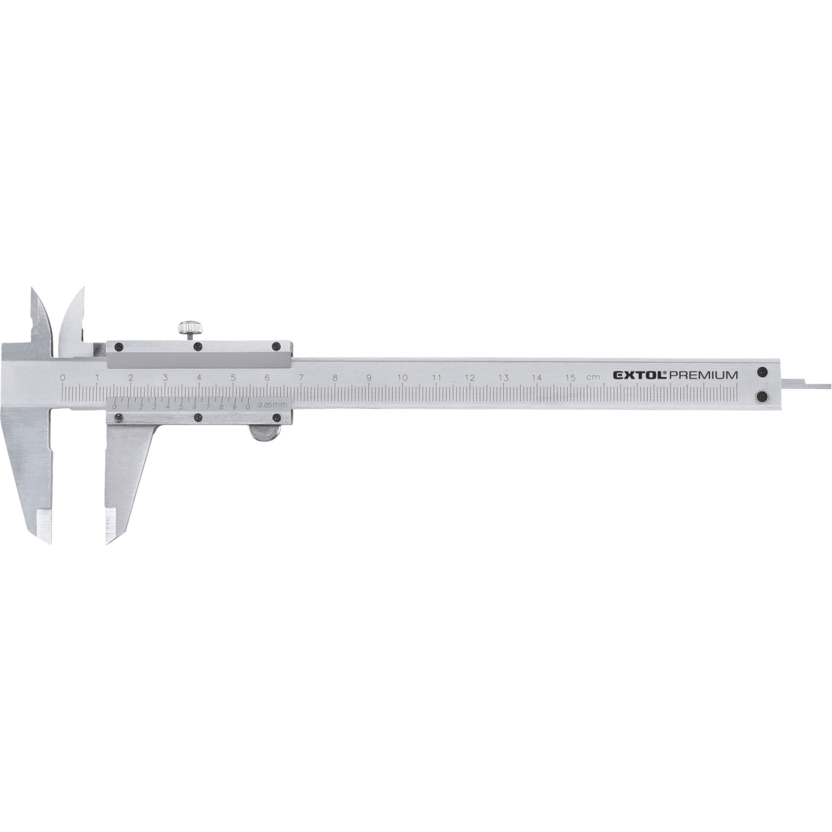 EXTOL PREMIUM Meradlo posuvné kovové, 0-150 mm 3425