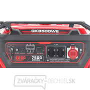 Elektrický generátor VeGA GK8500WEP s rámom + kolesá + elektrický štart náhled