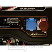 Elektrický generátor VeGA GK8500WEP s rámom + kolesá + elektrický štart náhled