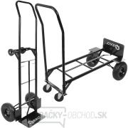 GEKO Rudla, skladací vozík 200kg 2v1 náhled