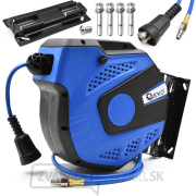 GEKO Samonavíjací bubon s tlakovou hadicou 14 m, 6,5x10 mm GEKO Samonavíjací bubon s tlakovou hadicou 14 m, 6,5x10 mm náhled