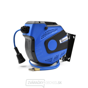 GEKO Samonavíjací bubon s tlakovou hadicou 14 m, 6,5x10 mm GEKO Samonavíjací bubon s tlakovou hadicou 14 m, 6,5x10 mm gallery main image