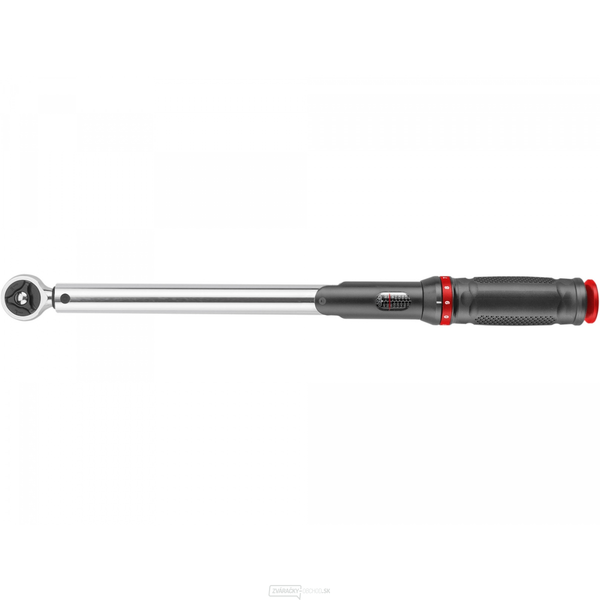 Momentový kľúč so stupnicou, 1/2", 40-200Nm, 72 zubov, CrV