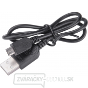 LED reflektor, 1000 lm, nabíjanie cez USB s powerbankou, Li-ion náhled