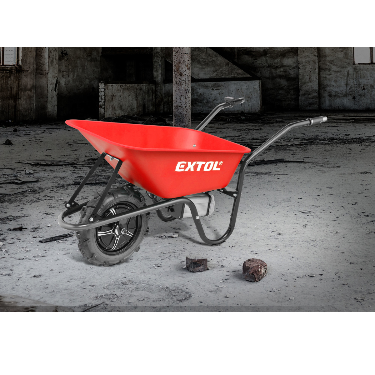Aku koliesko Extol Premium 500W Náhľad