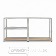 KREATOR KRT674001 - Kovový regál 180 x 90 x 40 cm, 5 políc, 875 kg Náhľad