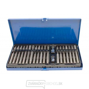 Sada bitov CrV v kovovej škatuli - 40 ks Sada bitov CrV v kovovej škatuli - 40 ks gallery main image