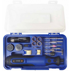 TUSON - Akumulátorová mini brúska Li-ion 7,2V/900mAh - 32 dielov TUSON - Akumulátorová mini brúska Li-ion 7,2V/900mAh - 32 dielov gallery main image