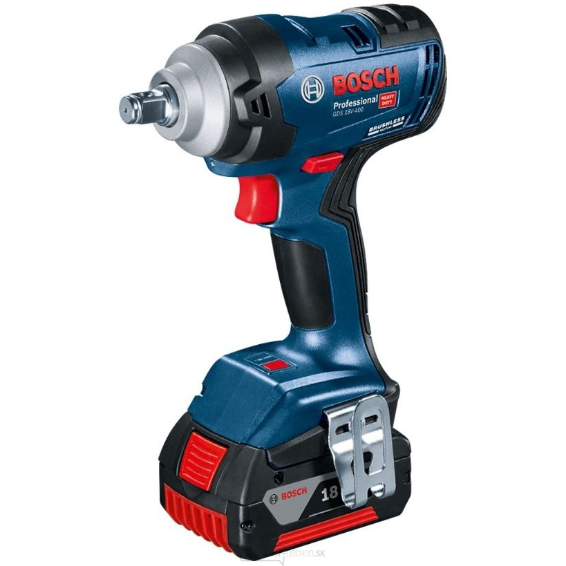 Akumulátorový rázový uťahovač BOSCH GDS 18V-400