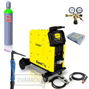 KOWAX GeniTig®320 AC/DC LCD5 + Horák TIG18 + Podvozok + Chladič + Redukčný ventil + Tlaková fľaša Argon gallery main image