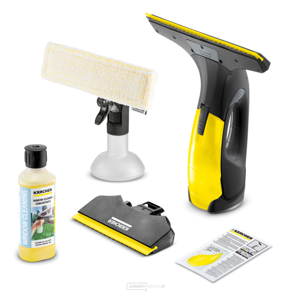 Vysávač okien Wv 2 Black limitovaná edícia