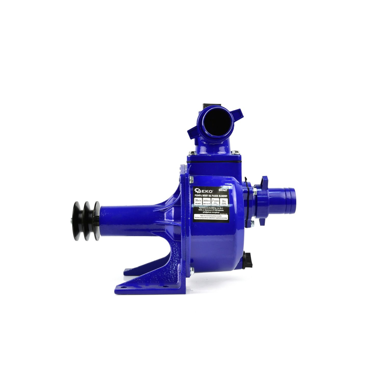 GEKO Mechanické samonasávacie čerpadlo s remenicou 2” Náhľad