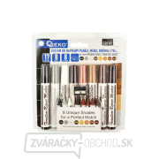 GEKO Súprava na opravu panelov nábytku dreva 17 ks Náhľad