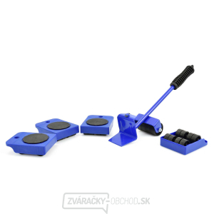 Sada na sťahovanie nábytku, nosnosť 150 kg, 5 ks GEKO Sada na sťahovanie nábytku, nosnosť 150 kg, 5 ks GEKO gallery main image