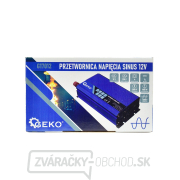 Sínusový menič napätia 12V/230V 500/1000W GEKO náhled