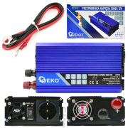 Sínusový menič napätia 12V/230V 500/1000W GEKO náhled
