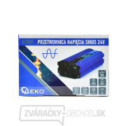 Sínusový menič napätia 24V/230V 300/600W GEKO Sínusový menič napätia 24V/230V 300/600W GEKO náhled
