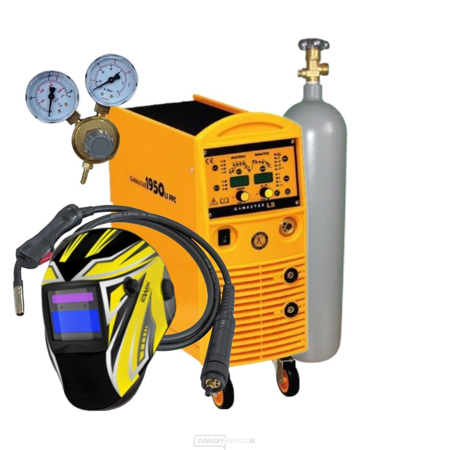 Omicron Gamastar 1950LS + Horák + Red. Ventil + Kukla + Plná Fľaša Co2