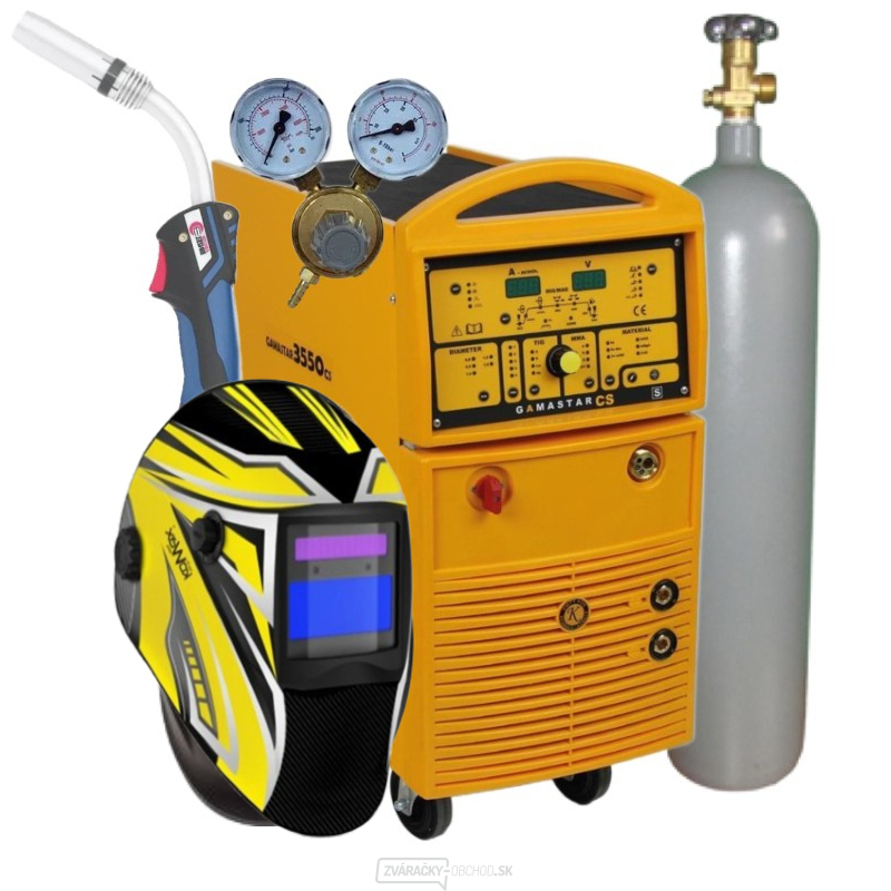 Omicron Gamastar 3550 CSW + Horák + Red. Ventil + Kukla + plná Co2 Fľaša