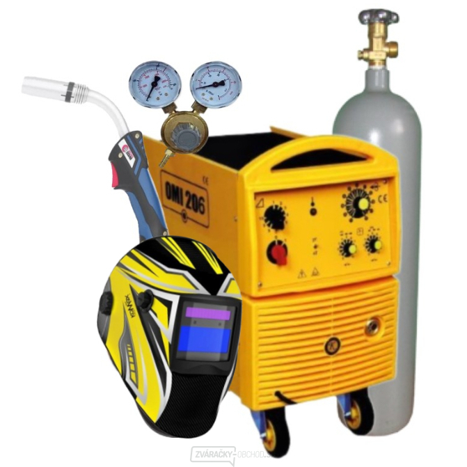 Omicron OMI 306i + Horák + Red. Ventil + Kukla + plná Fľaša Co2