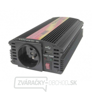 CARSPA CAR500 24V/230V 500W USB menič napätia gallery main image