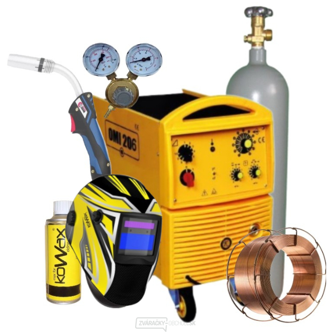 Omicron OMI 306i + Horák + Red. Ventil + Kukla + plná Fľaša Co2 + Sprej + Drôt