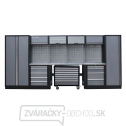 Dielenský set nábytku Procarosa PROFI XL-7W Pracovná plocha:: nerezová oceľ Dielenský set nábytku Procarosa PROFI XL-7W Pracovná plocha:: nerezová oceľ gallery main image