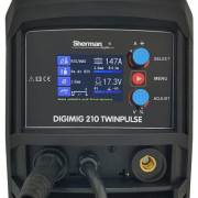 Sherman DIGIMIG 210 TWINPULSE + Horák 3m + Káble 2m + Drôt + Sprej + Kukla + Vozík + Ventil + Fľaša CO2 PLNÁ Náhľad