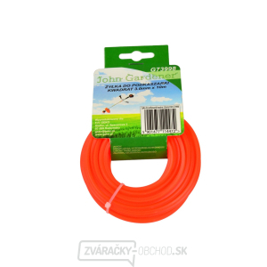 Priemer reznej struny Geko 3,0 mm, dĺžka 10 m, štvorcový prierez  Priemer reznej struny Geko 3,0 mm, dĺžka 10 m, štvorcový prierez  gallery main image