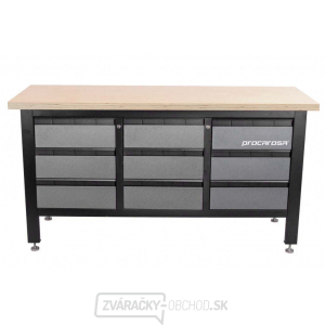 Dielenský ponk Procarosa PROFI9 Farba: čierna Dielenský ponk Procarosa PROFI9 Farba: čierna gallery main image