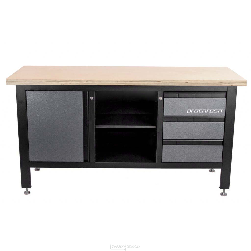 Dielenský ponk Procarosa PROFI311 Farba: Čierna