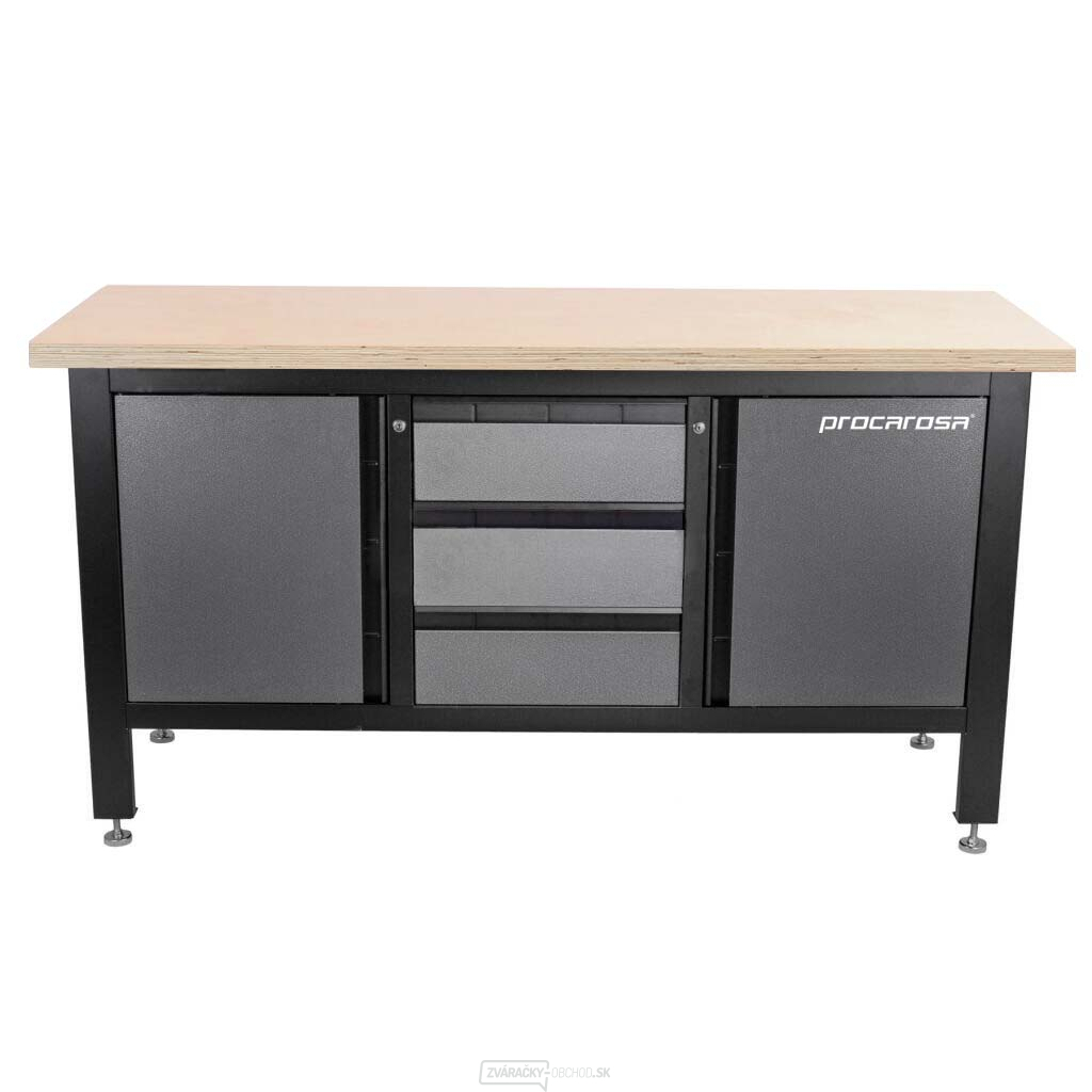 Dielenský ponk Procarosa PROFI32 Farba: Čierna