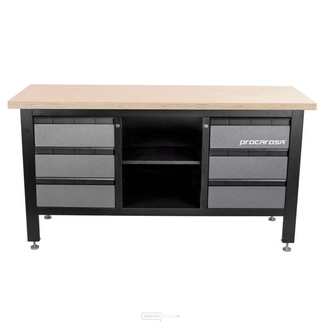 Dielenský ponk Procarosa PROFI61 Farba: Čierna
