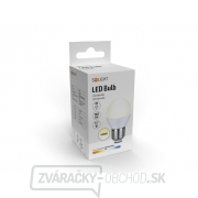 Solight LED žiarovka, miniglobe, 8W, E27, 4000K, 720lm Náhľad