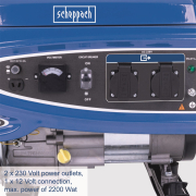 Scheppach SG 2700 Rámová napájacia stanica 2 200W s riadením AVR Náhľad