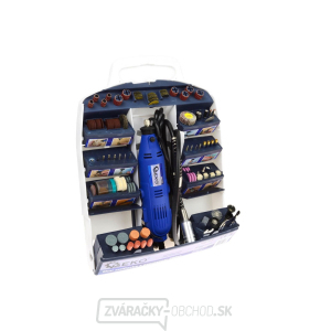 Mini priama brúska s ohybným hriadeľom a príslušenstvom, 300 ks - GEKO G81220 Mini priama brúska s ohybným hriadeľom a príslušenstvom, 300 ks - GEKO G81220 gallery main image