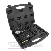 Tlakomer kompresie naftových motorov so 17-dielnou sadou adaptérov (5) Náhľad