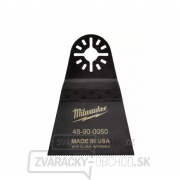 Nôž Milwaukee široký 64 mm na rezanie plechu, dreva s klincami a plastov - 1 kus Nôž Milwaukee široký 64 mm na rezanie plechu, dreva s klincami a plastov - 1 kus gallery main image
