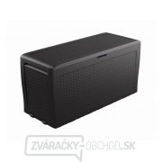 Záhradný box KETER Samoa Rattan Box 270l Graphite Záhradný box KETER Samoa Rattan Box 270l Graphite gallery main image
