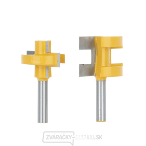 Geko - Frézy na drážkové spoje 2ks - stopka 8mm Geko - Frézy na drážkové spoje 2ks - stopka 8mm gallery main image