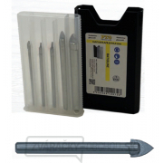 Sada vrtákov na sklo 5 kusov Sada vrtákov na sklo 5 kusov gallery main image