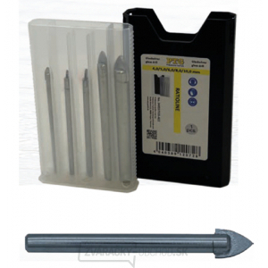 Sada vrtákov na sklo 5 kusov Sada vrtákov na sklo 5 kusov gallery main image