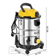 Geko - Mokrý vysávač 25L  Geko - Mokrý vysávač 25L  náhled