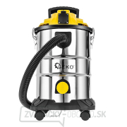 Priemyselný vysávač na mokré aj suché vysávanie 25 l so zásuvkou + príslušenstvo (1) náhled