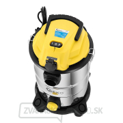 Priemyselný vysávač na mokré aj suché vysávanie 25 l so zásuvkou + príslušenstvo (1) náhled