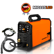 PANTERMAX MIG225LED invertorová zváračka MIG/TIG/MMA PANTERMAX MIG225LED invertorová zváračka MIG/TIG/MMA gallery main image