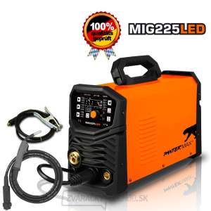 PANTERMAX MIG225LED invertorová zváračka MIG/TIG/MMA PANTERMAX MIG225LED invertorová zváračka MIG/TIG/MMA gallery main image
