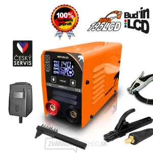 PANTERMAX® MMA195LCD Zvar. invertor MMA/TIG + Káble 1.5m + Kefa