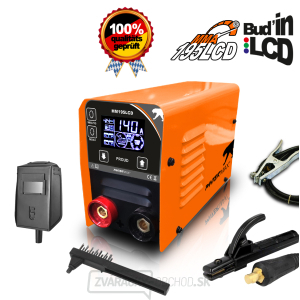 PANTERMAX MMA195LCD invertorová zváračka MMA/TIG + Káble 1.5m + Štít + kefa PANTERMAX MMA195LCD invertorová zváračka MMA/TIG + Káble 1.5m + Štít + kefa gallery main image