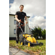 Elektrická indukčná kosačka na trávu 32 cm (1) náhled